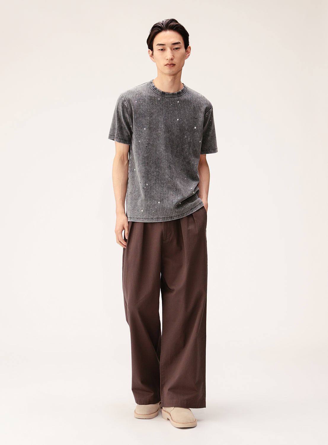 Fade Rib T-Shirt