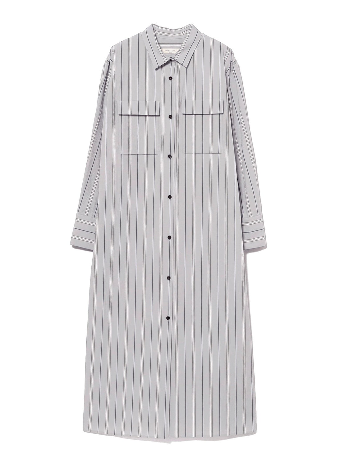 Striped Shirt Dress