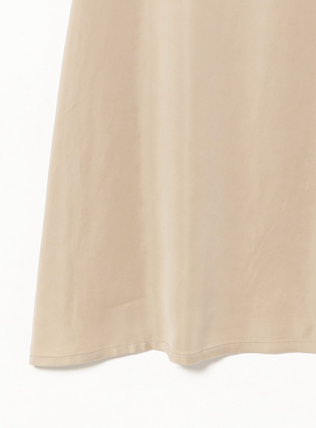 Cupro Back Yoke Skirt