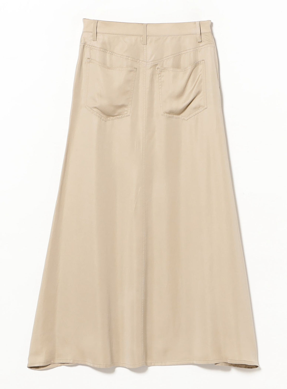 Cupro Back Yoke Skirt