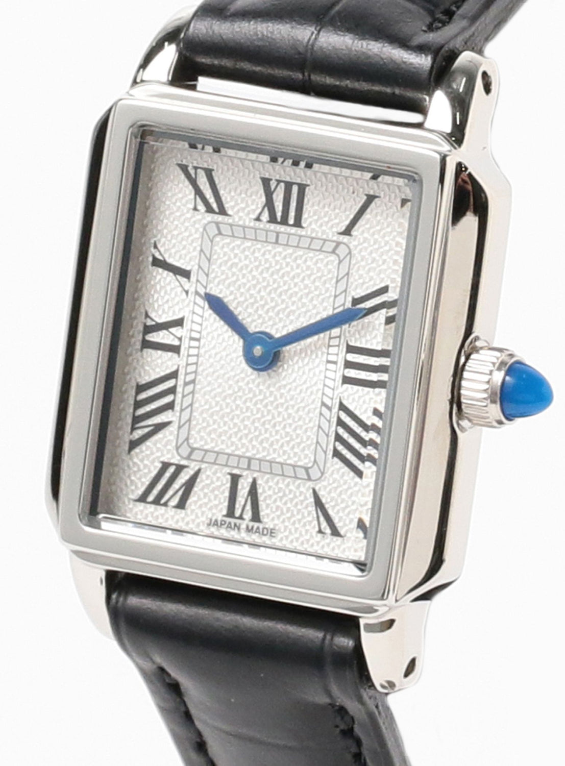 Square Embossed Leather Watch II