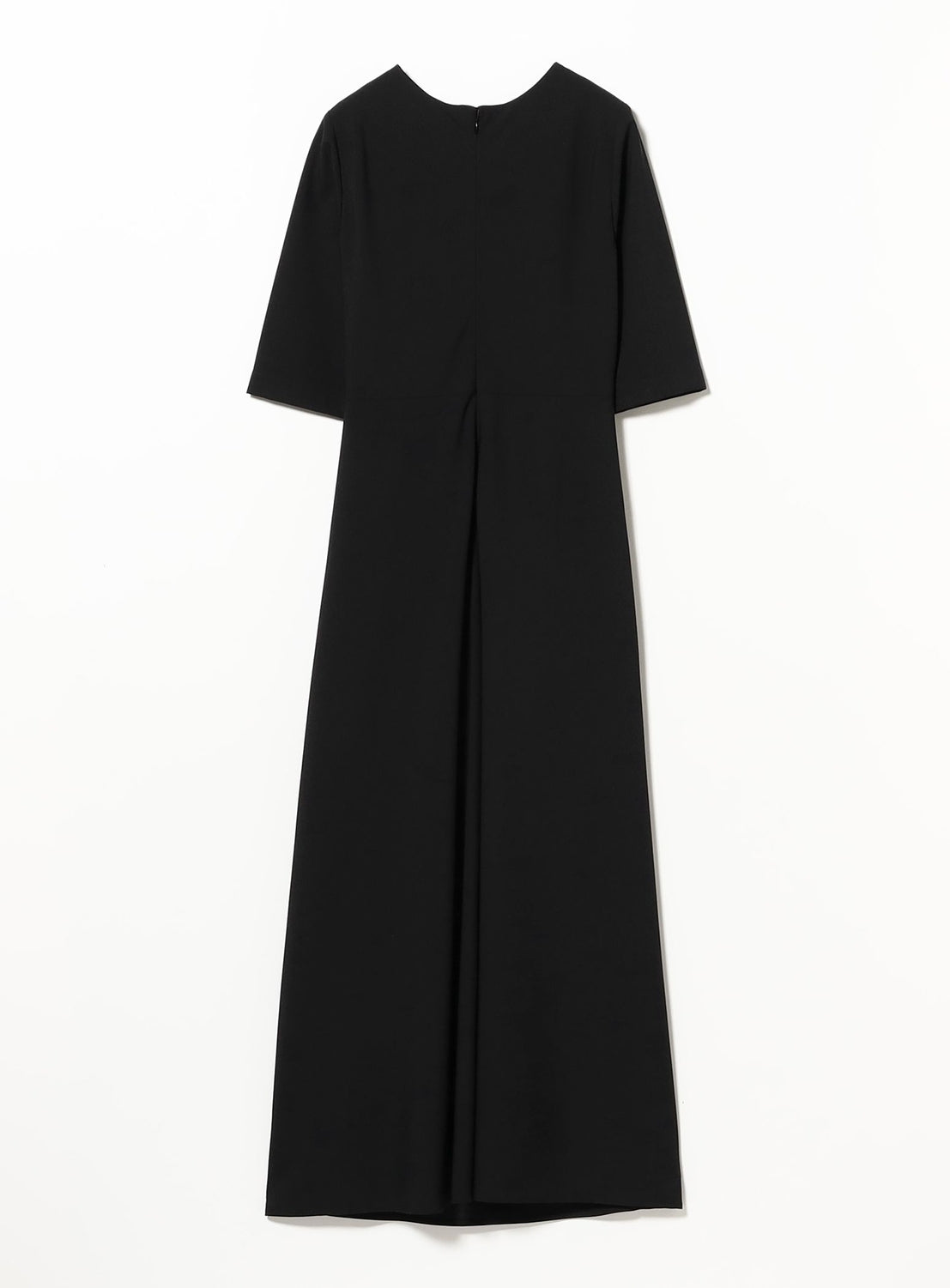 Asymmetric Pleated Bias Dress