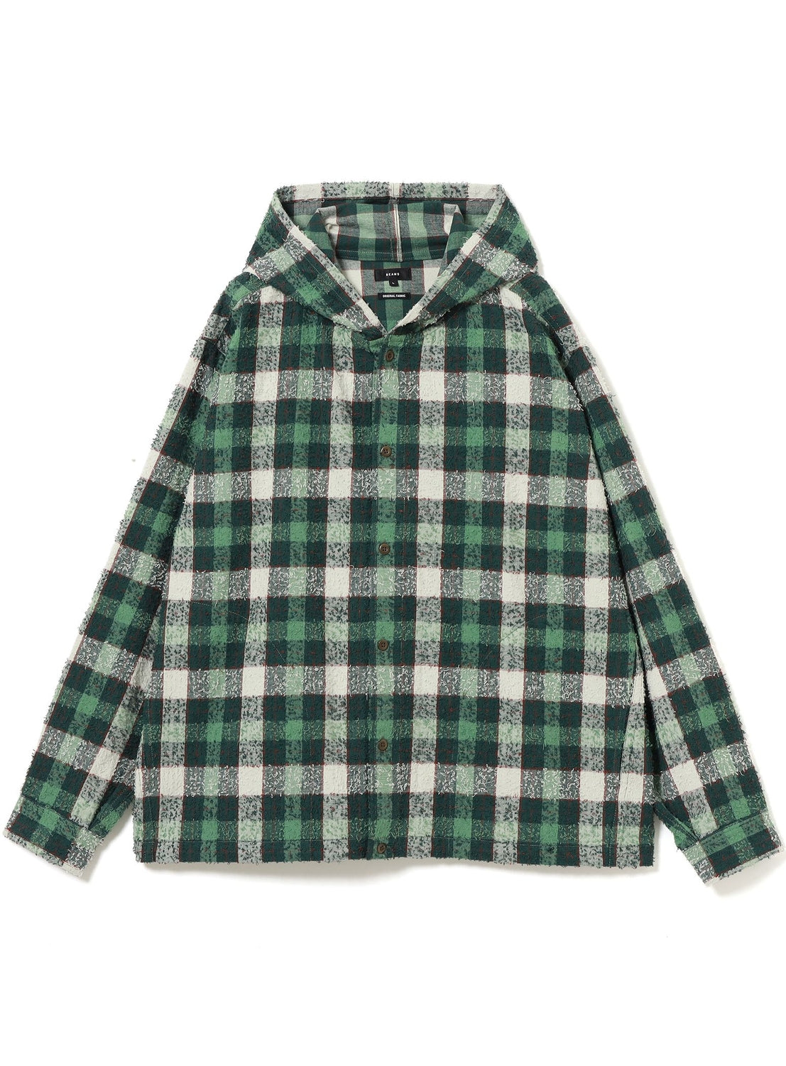 เสื้อฮู้ดดี้แฟลนเนลผ้าบูเคิล