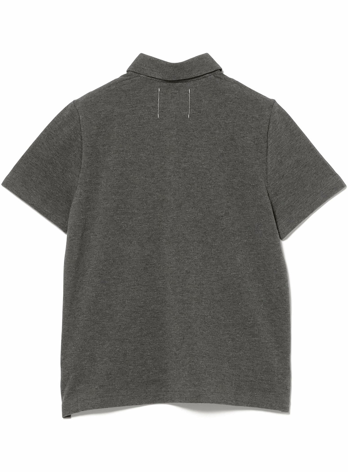 AK+1 / เสื้อโปโลคอปกแขนสั้นผ้าคานาโกะถักละเอียด
