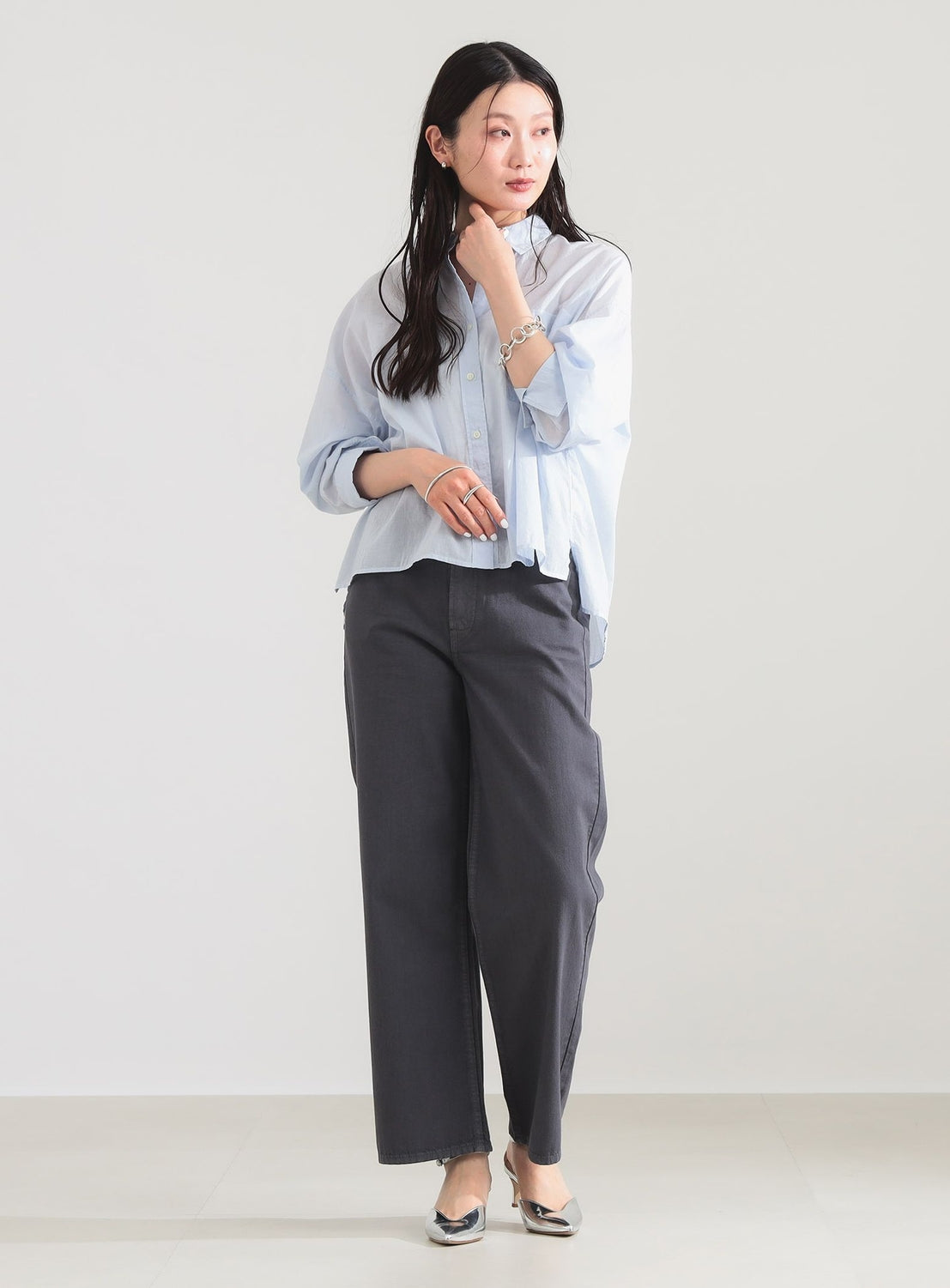 KHADI Over Short Shirt