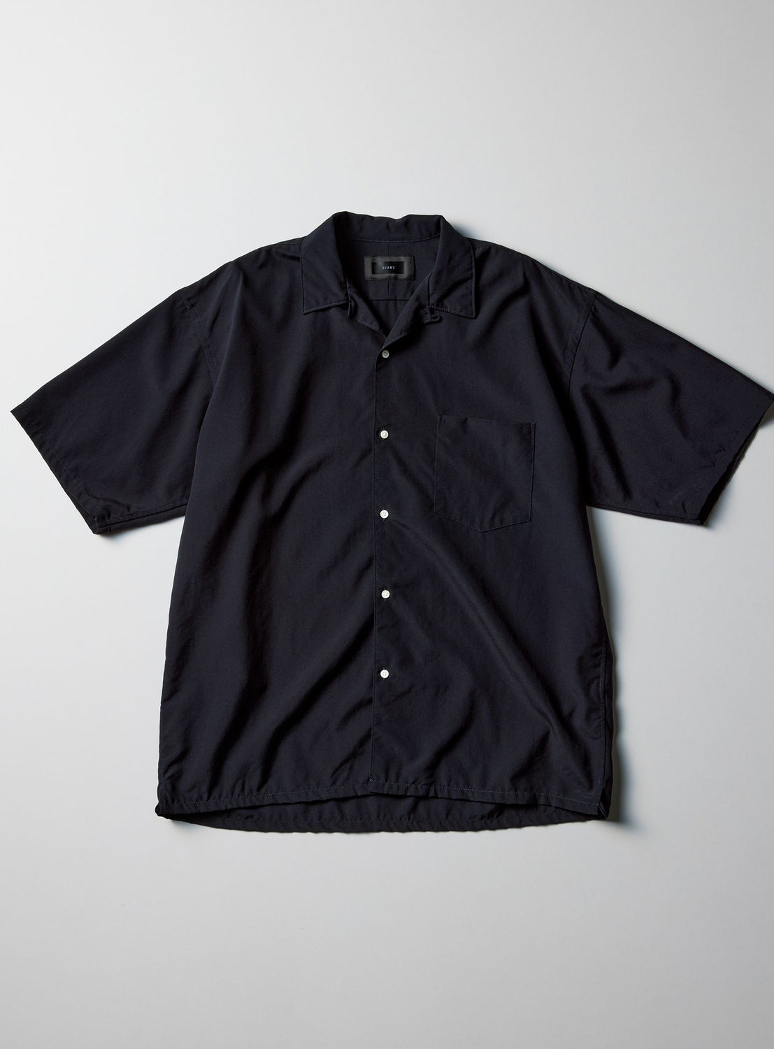the A / Wool Open Collar Shirt