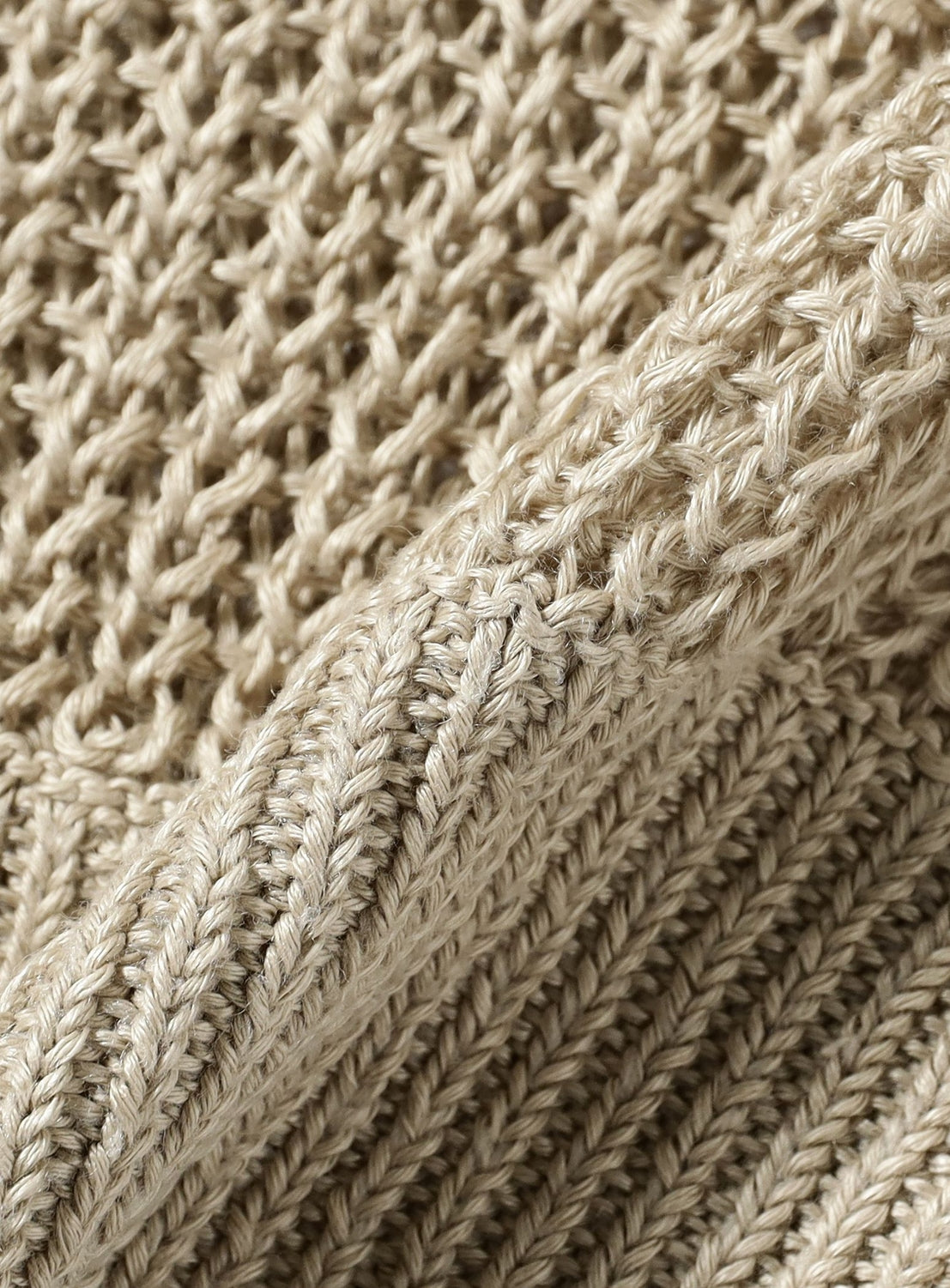 Linen Rib Knit Vest