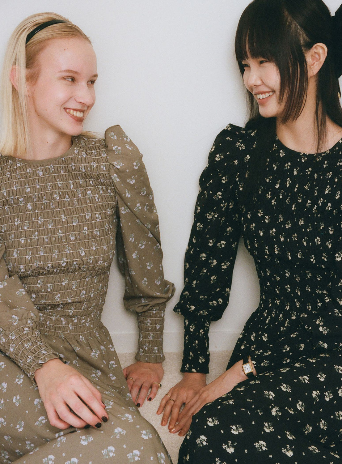 BEAMS SALON / Bloom Shirring Dress