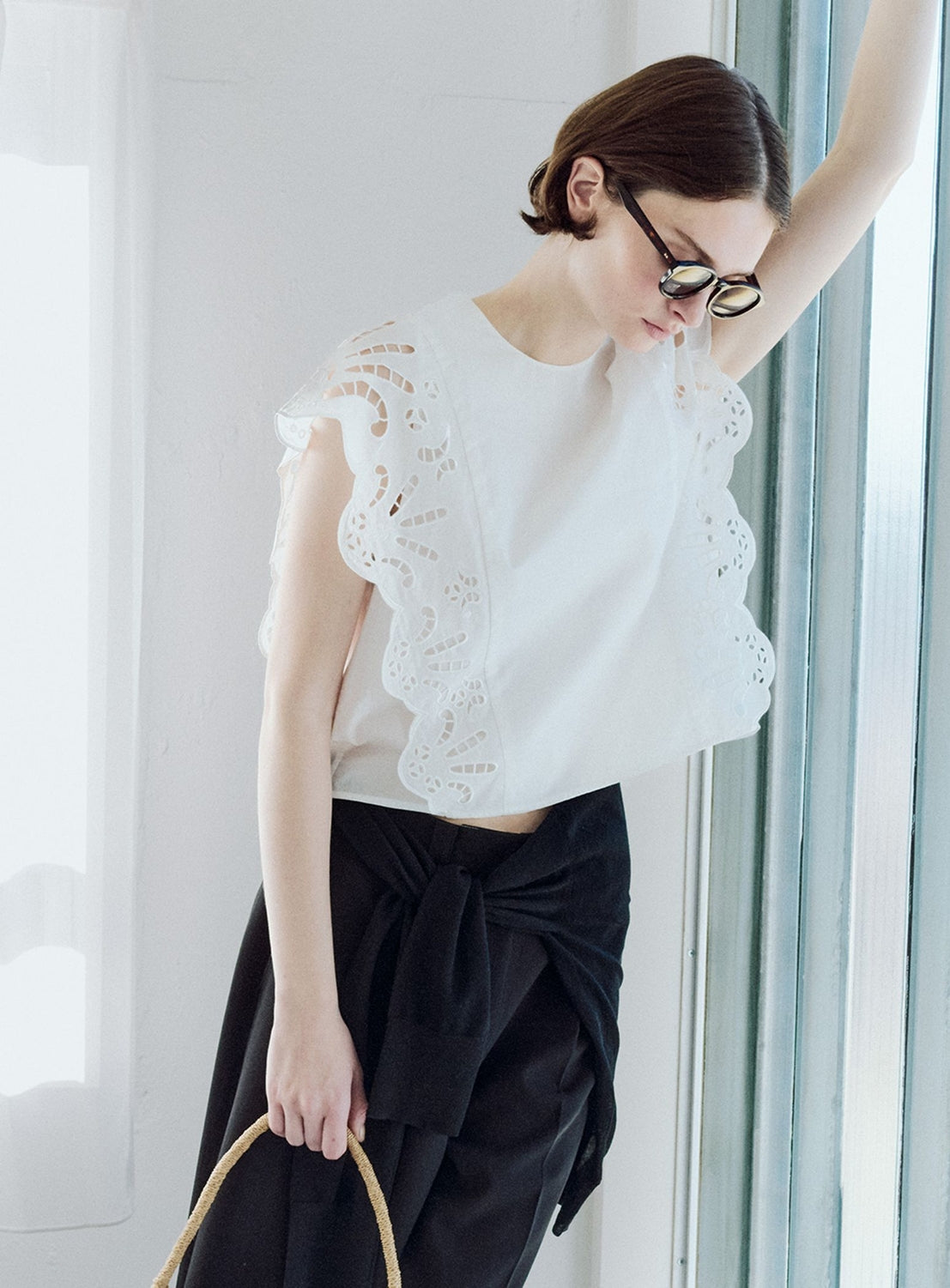 Cutwork Blouse
