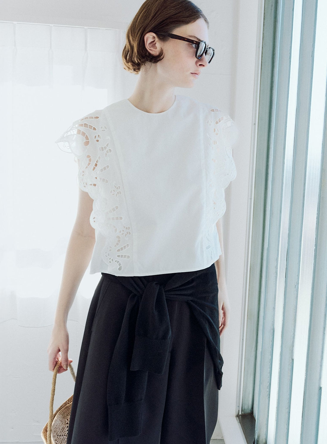 Cutwork Blouse