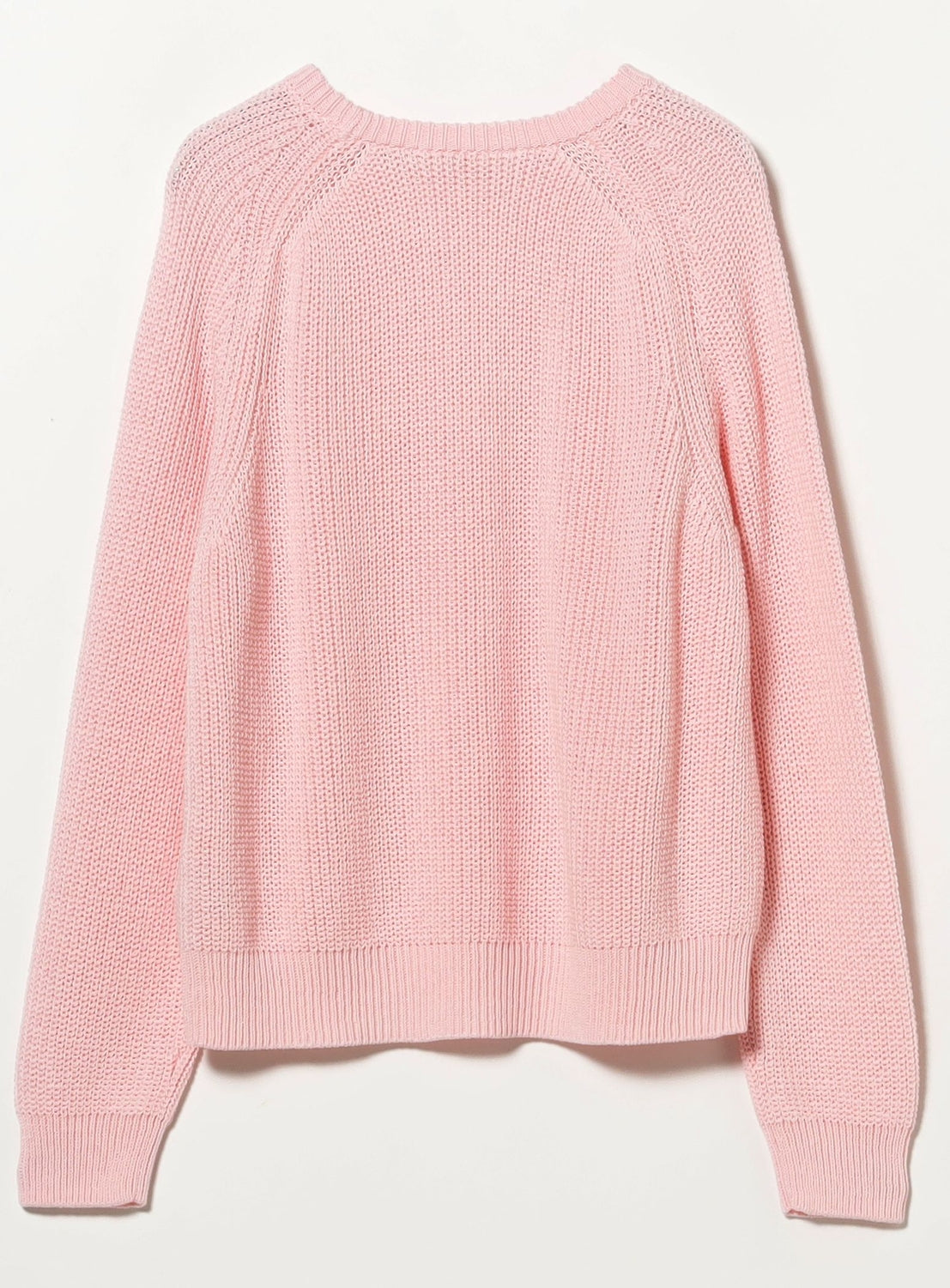 5-Gauge Cotton Rib Knit Pullover