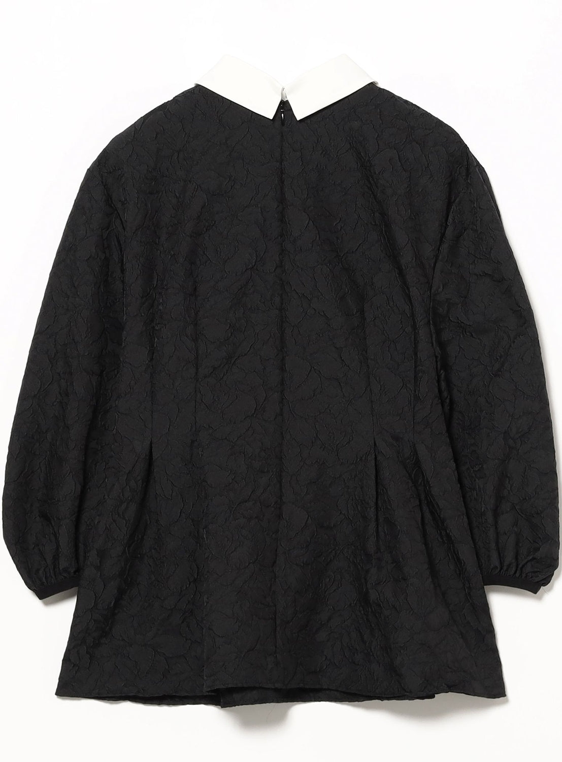 เสื้อเบลาส์ปกถอดได้ ผ้าทอลวดลาย 'Fukure'