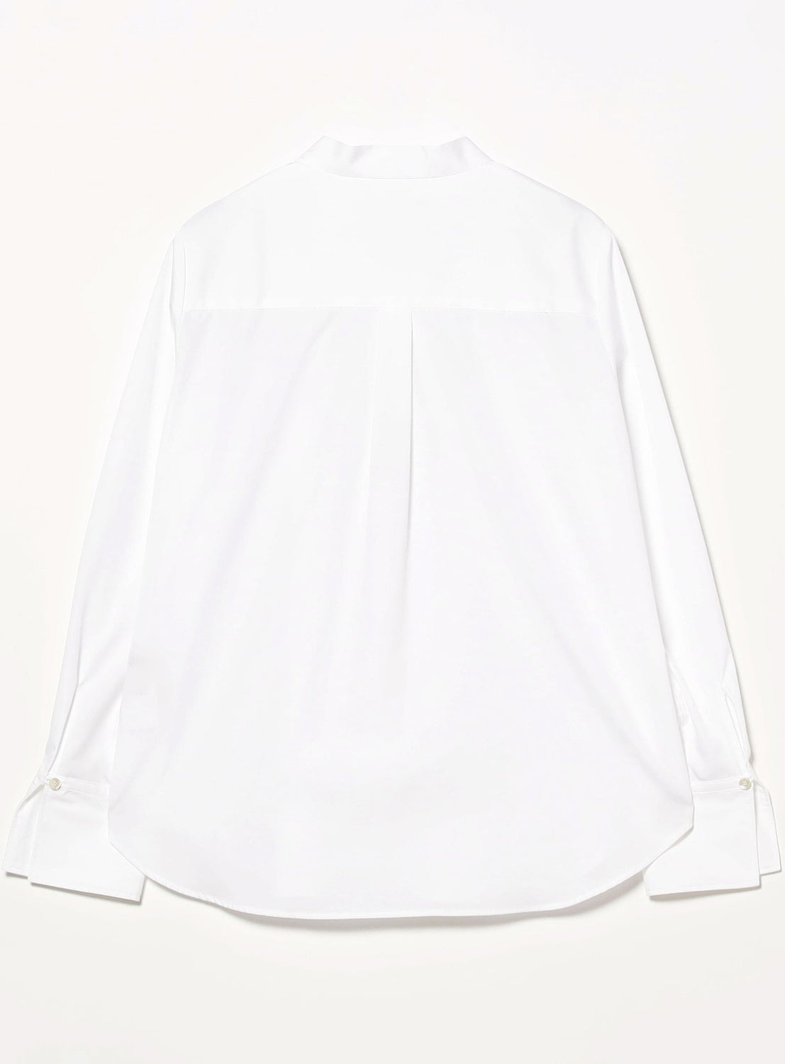 Cotton Ribbon Tie Shirt