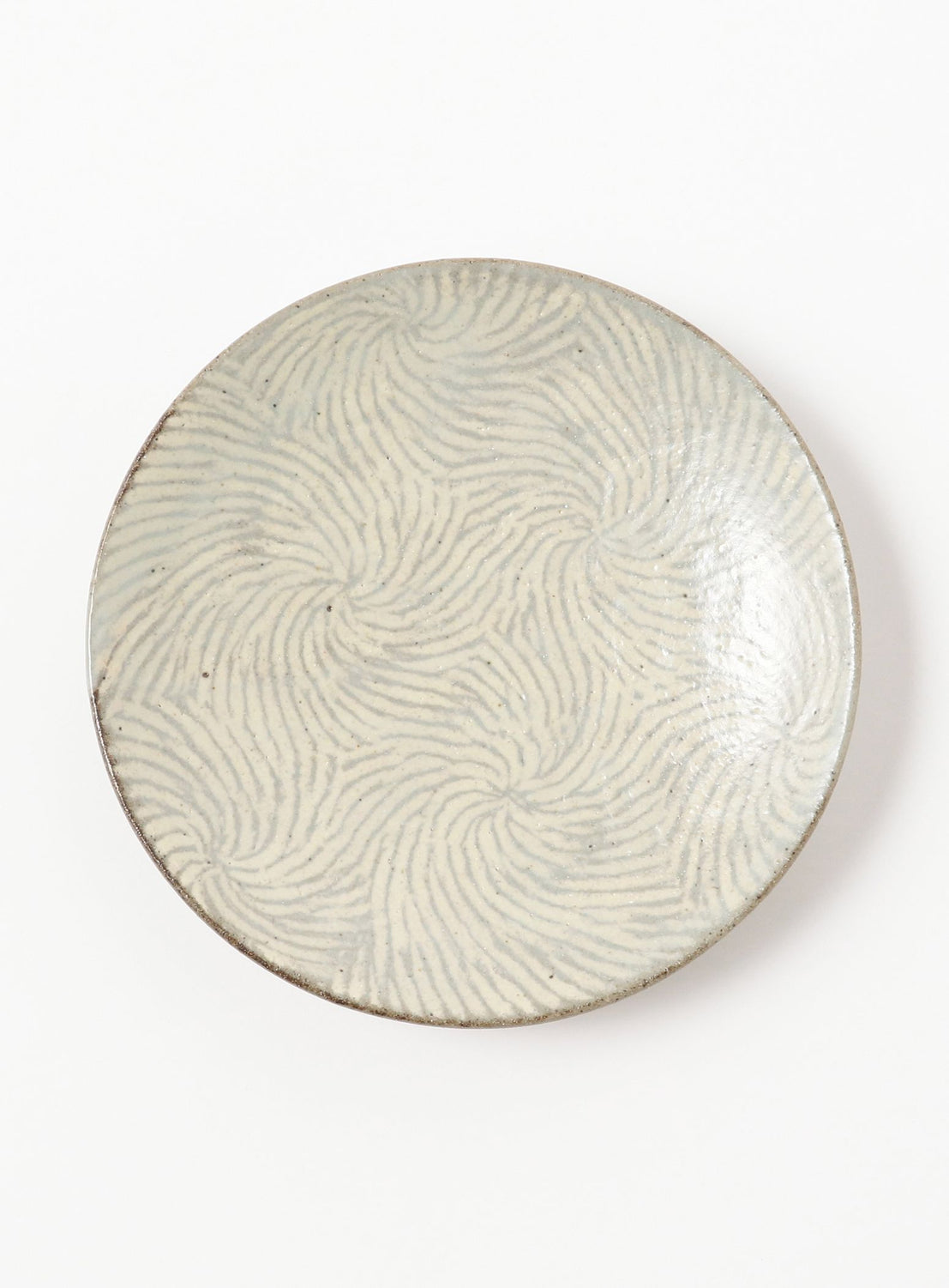 Shimaoka Pottery / Kei Shimaoka "Jomon Zogan" 7-inch Plate