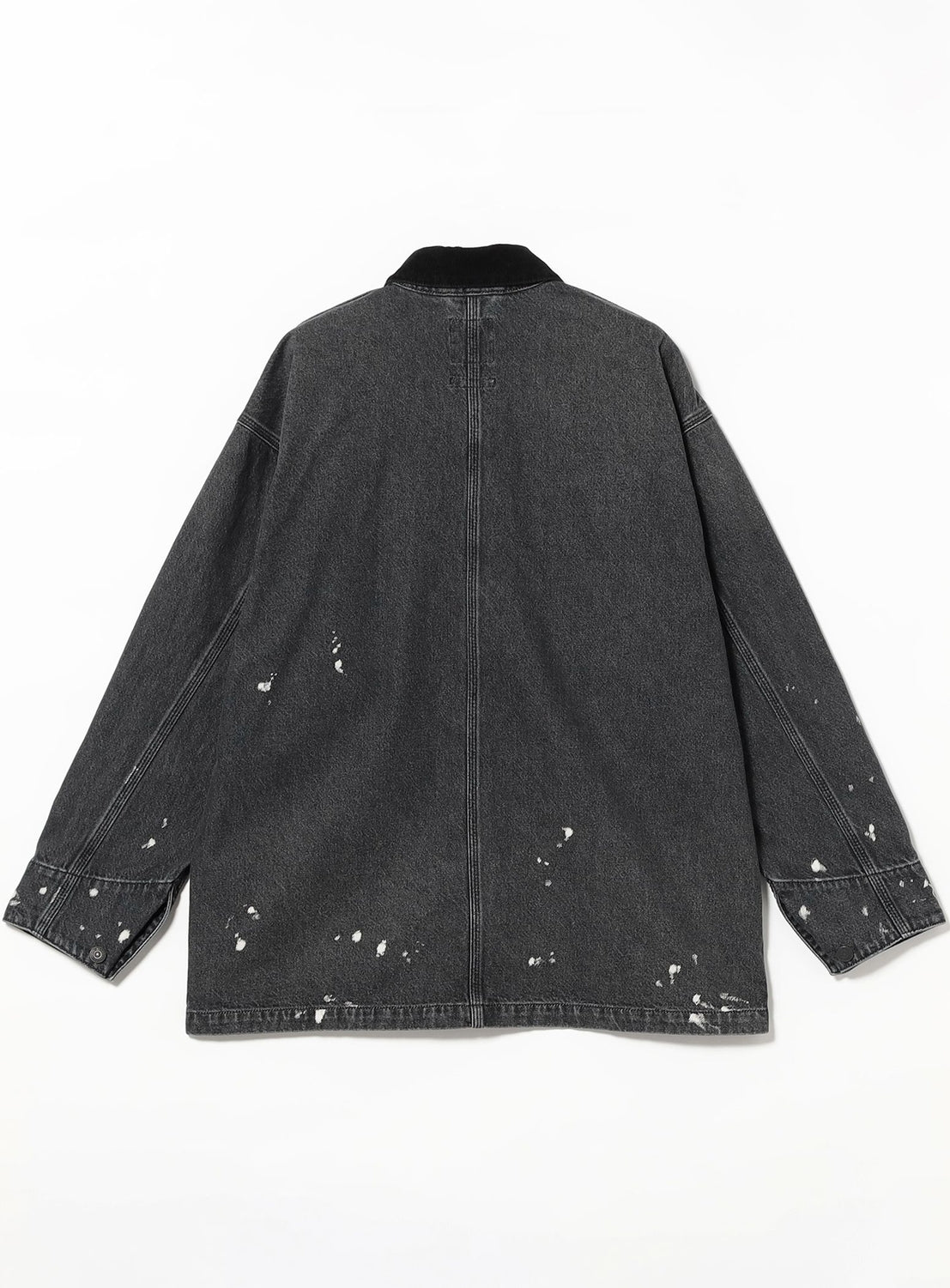 Paint Splatter Denim Coverall