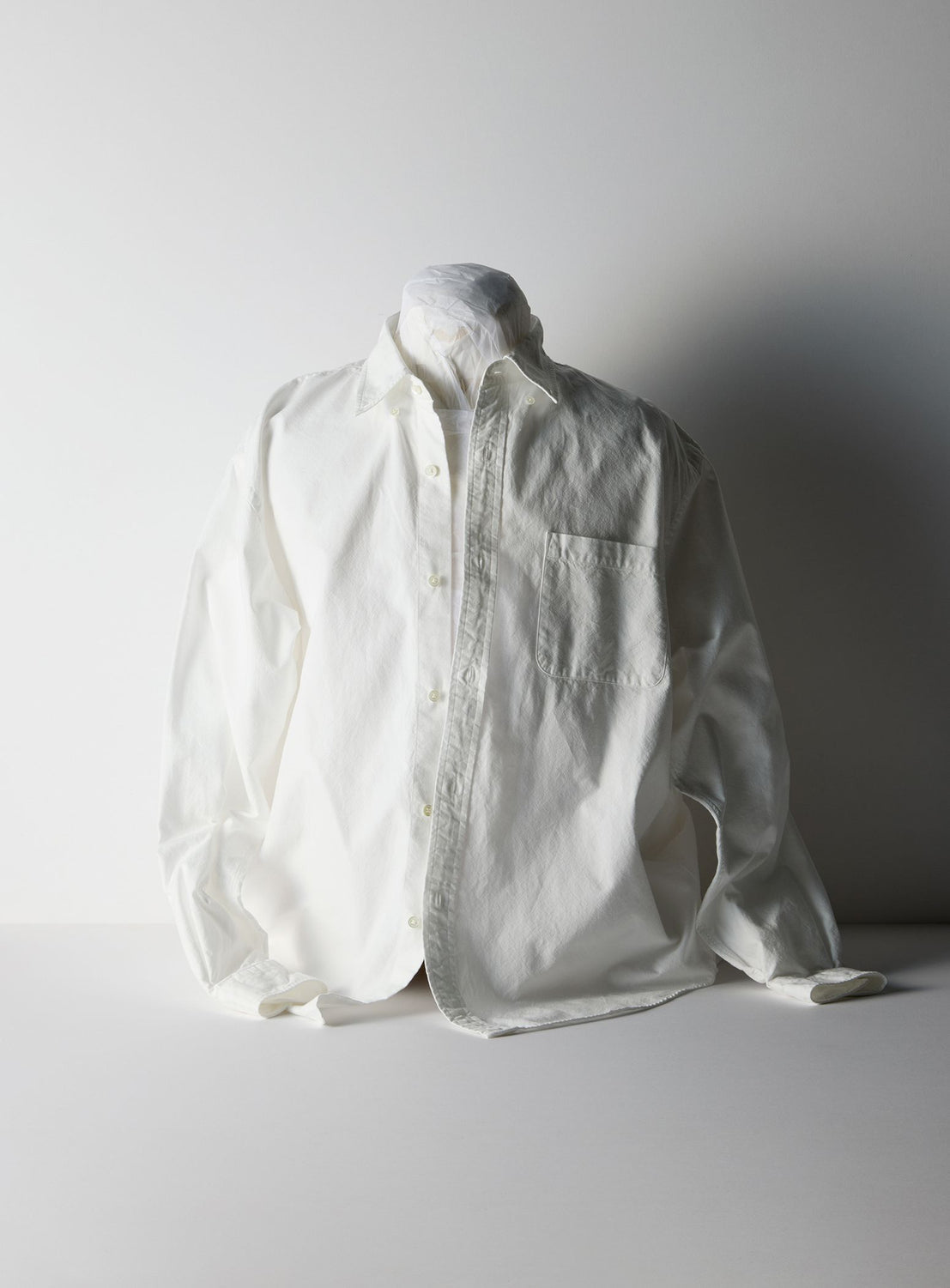the A / Suvin Cotton Oxford B.D. Shirt