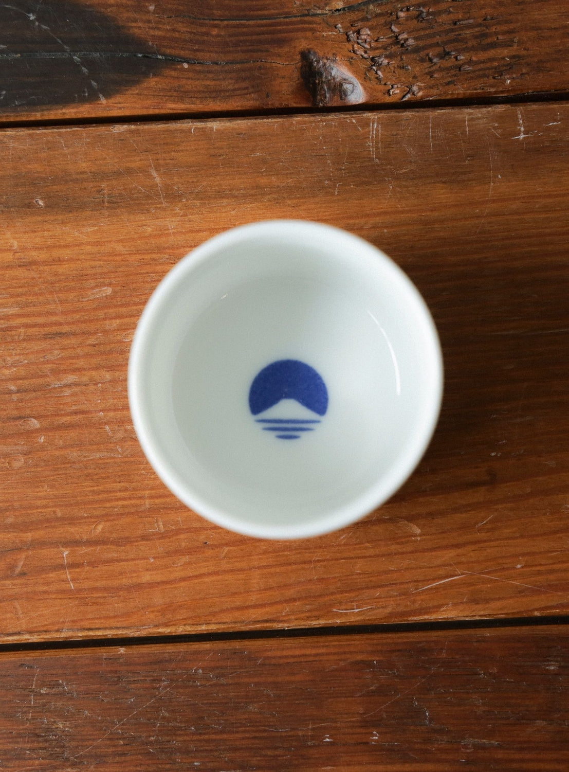 Mt. Fuji Logo Ochoko Sake Cup