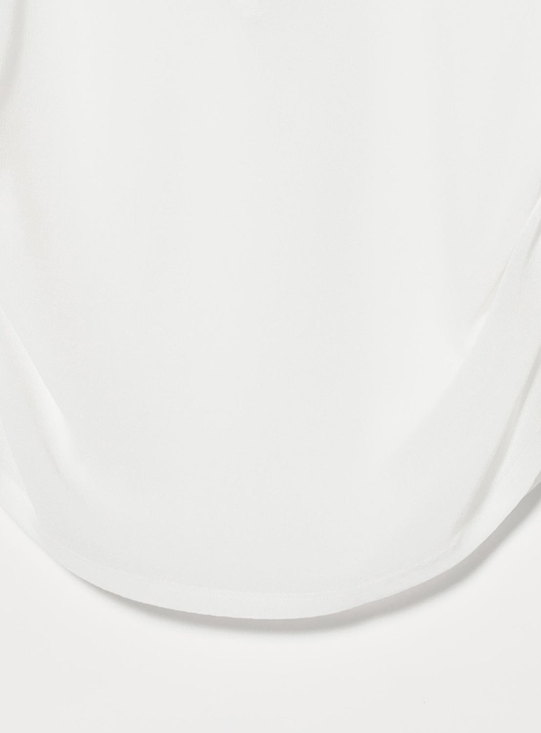 Triacetate Side-Gathered Blouse