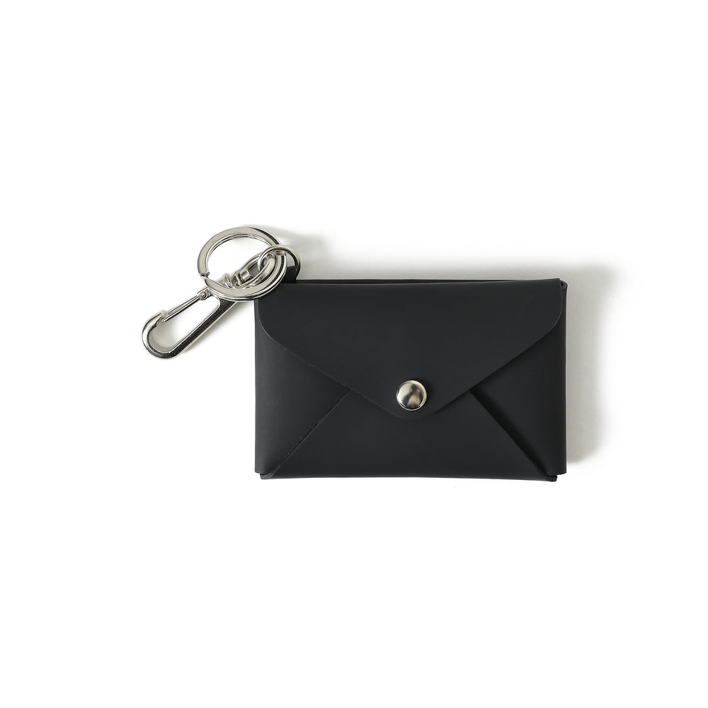 Rubber Leather Card Case Key Holder