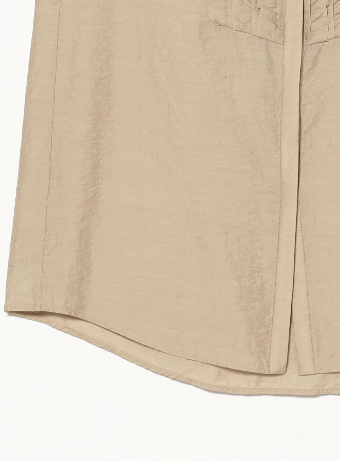 Rayon Linen Frill York Blouse