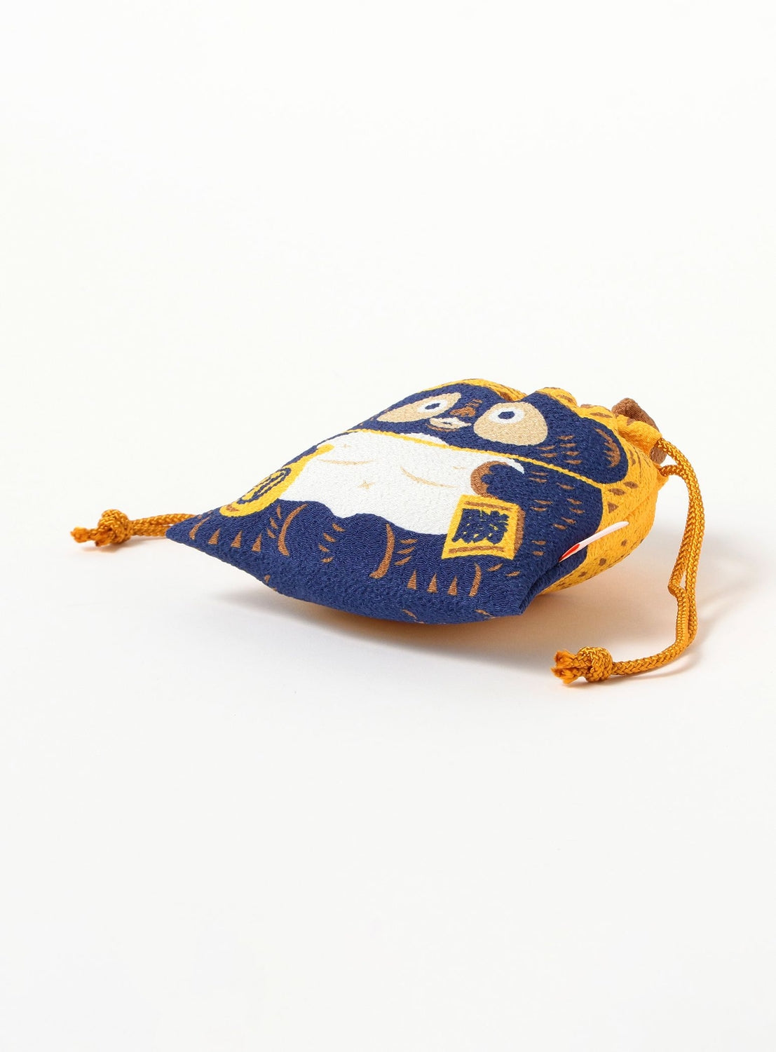 【Exclusive】Tatetsunagi / Chirimen Crepe Drawstring Pouch