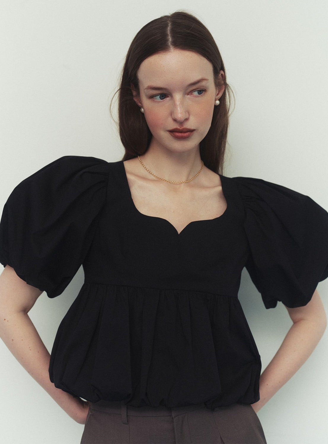 BEAMS SALON / Romance Puff Blouse