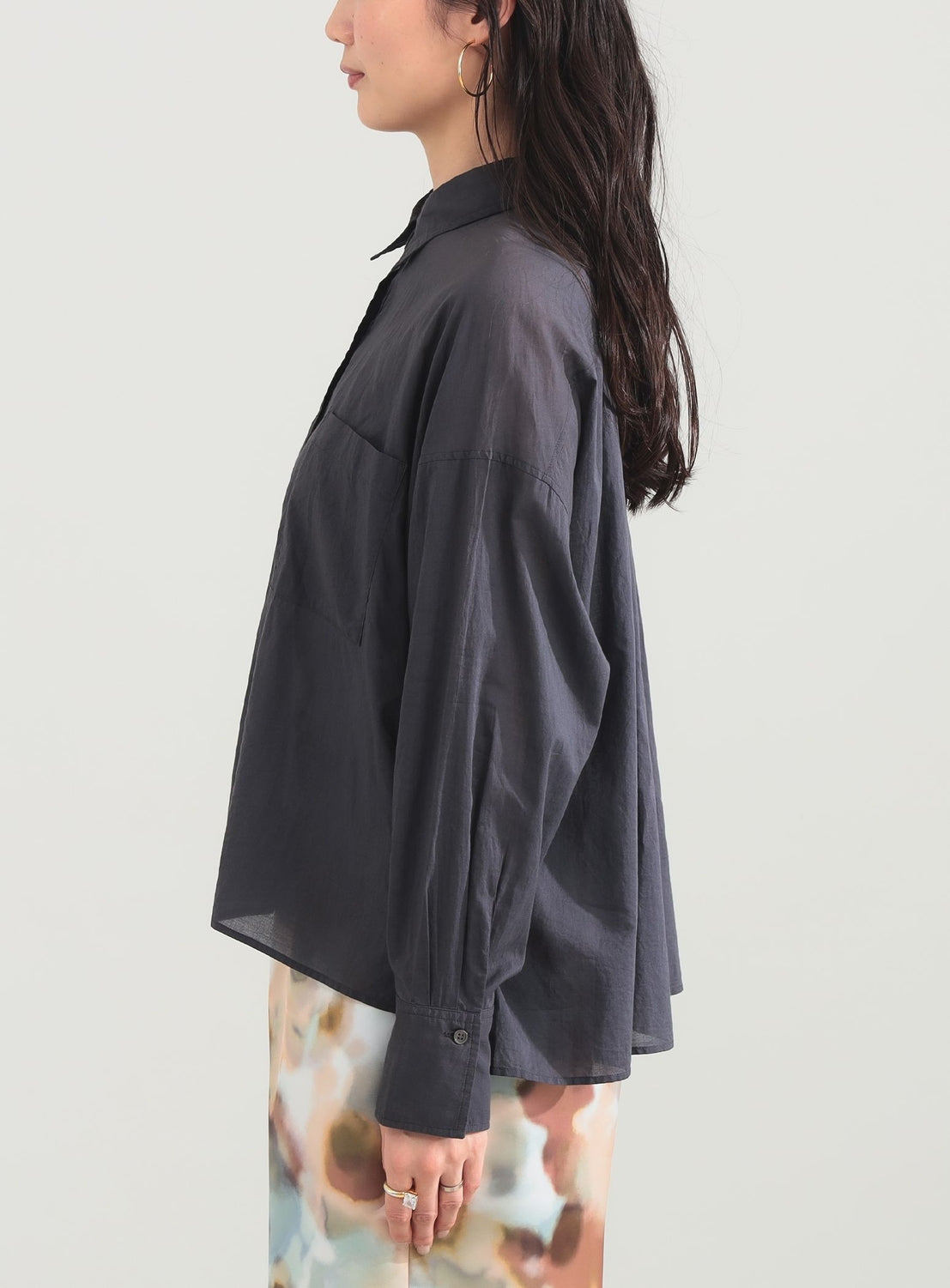 KHADI Over Short Shirt