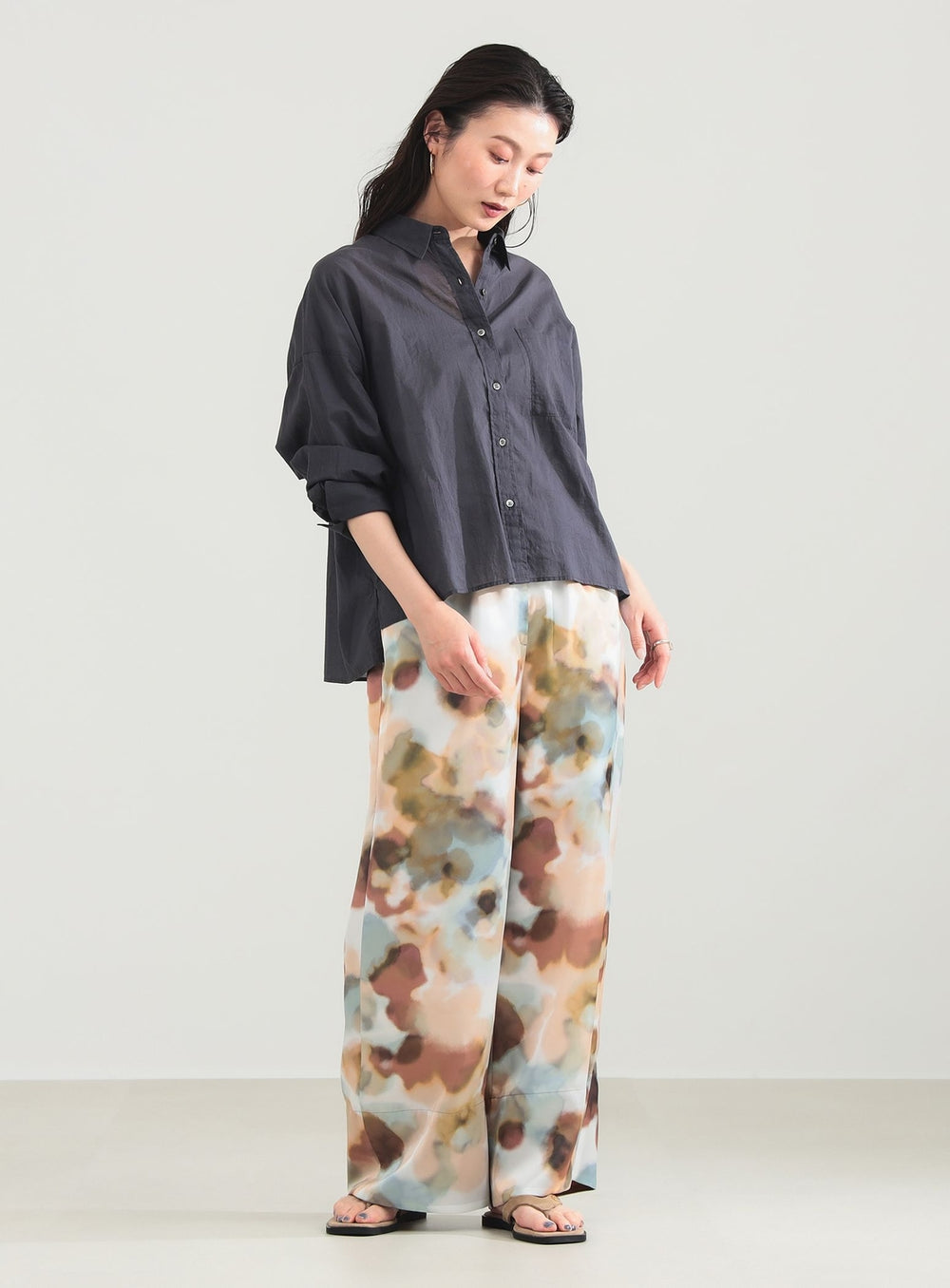 KHADI Over Short Shirt