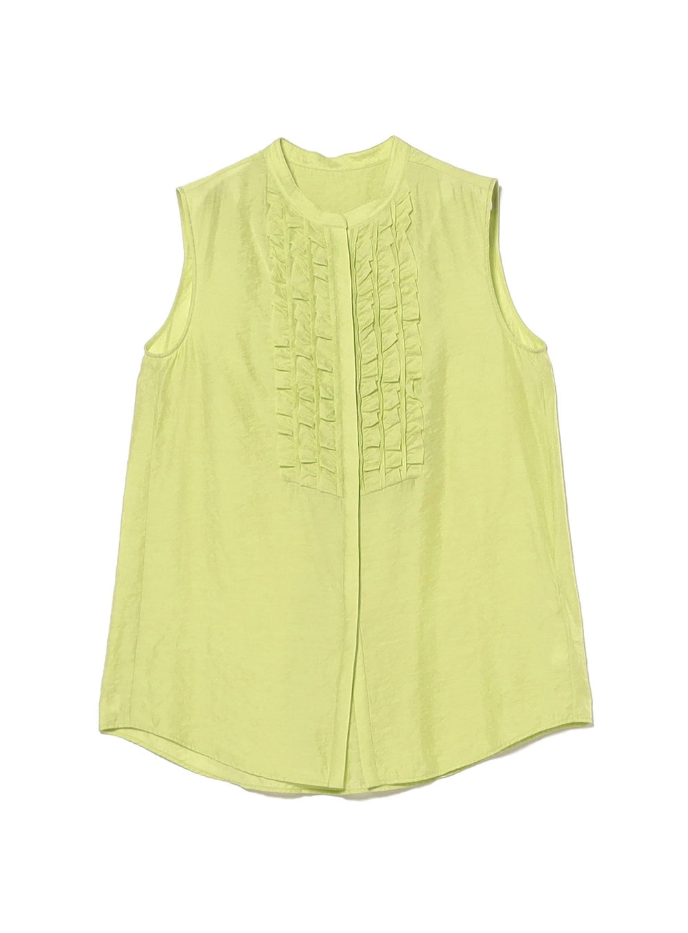 Rayon Linen Frill York Blouse