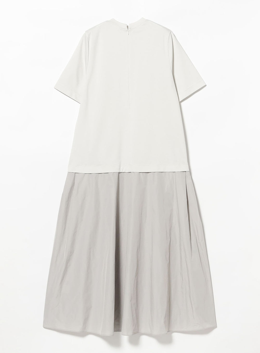 Taffeta Combo T-Shirt Dress