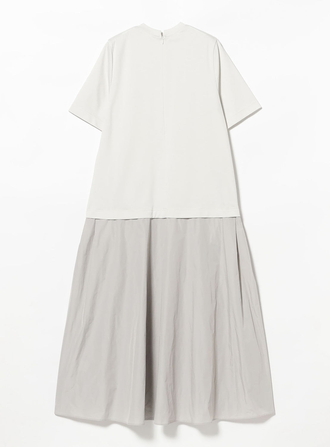 Taffeta Combo T-Shirt Dress