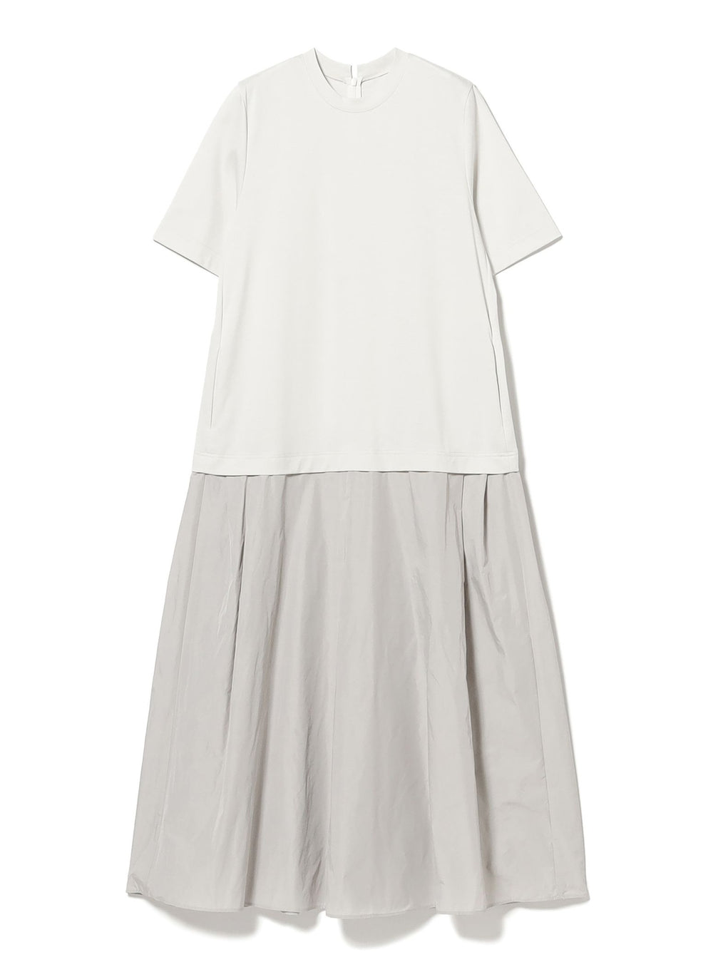 Taffeta Combo T-Shirt Dress