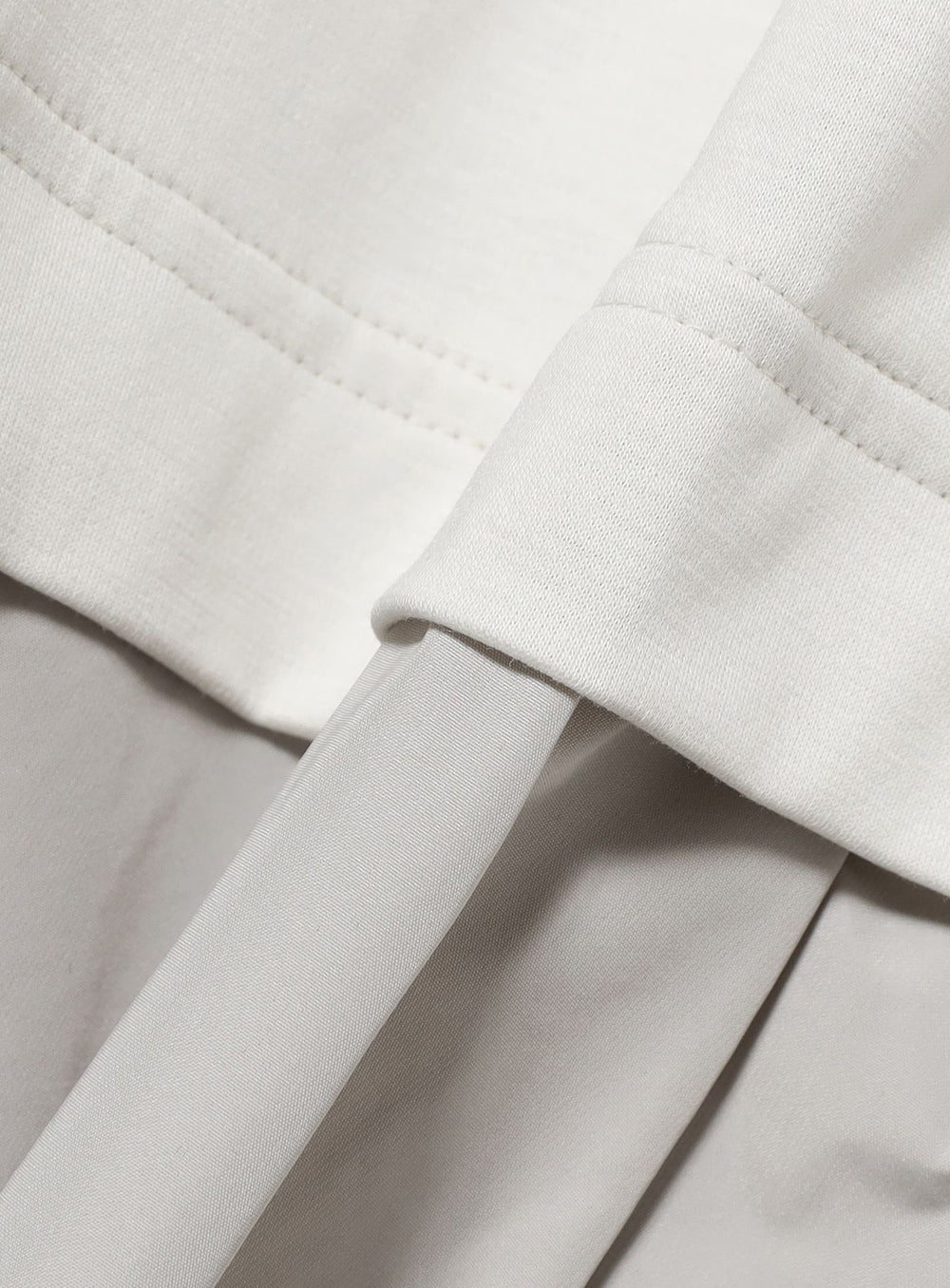 Taffeta Combo T-Shirt Dress