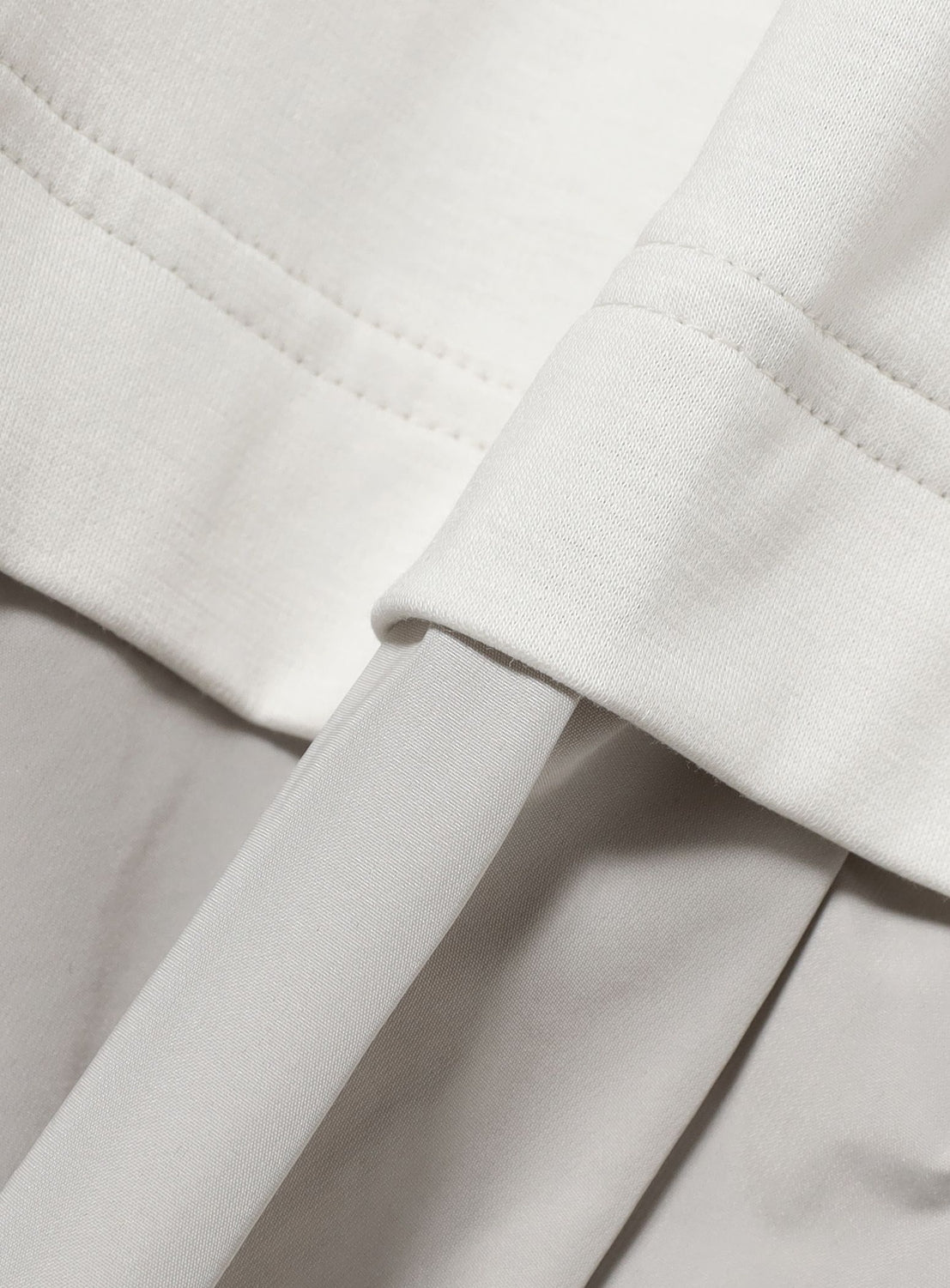 Taffeta Combo T-Shirt Dress