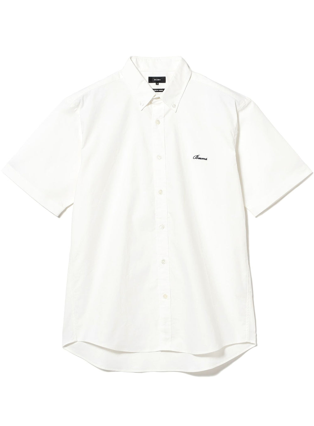 เสื้อเชิ้ตอ็อกซ์ฟอร์ดมินิปกกระดุม ปักโลโก้ [ทรงเบสิกฟิต]