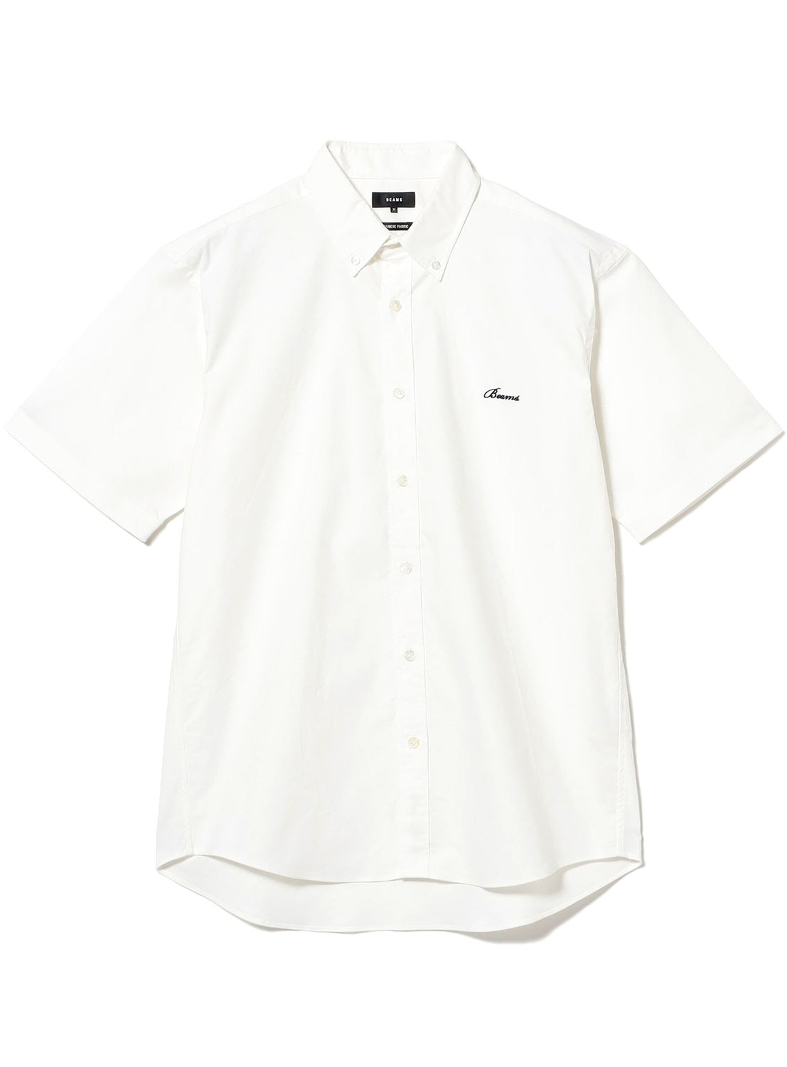 เสื้อเชิ้ตอ็อกซ์ฟอร์ดมินิปกกระดุม ปักโลโก้ [ทรงเบสิกฟิต]