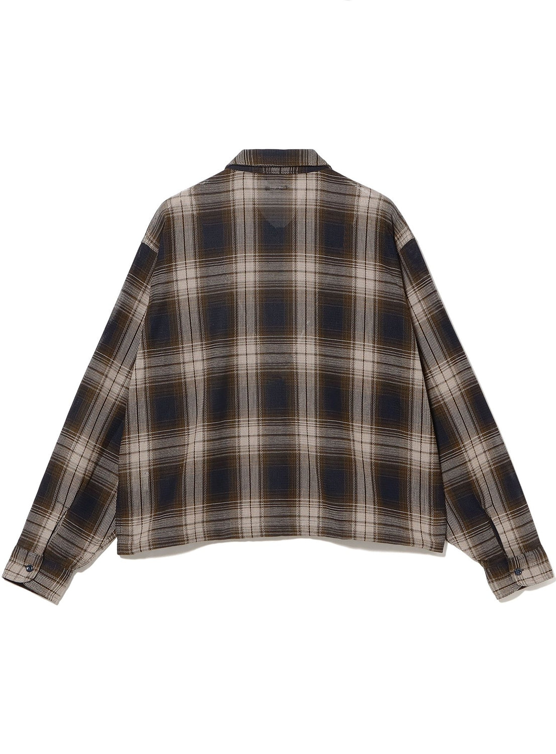 เสื้อเชิ้ตผ้าตาข่ายมีซิป