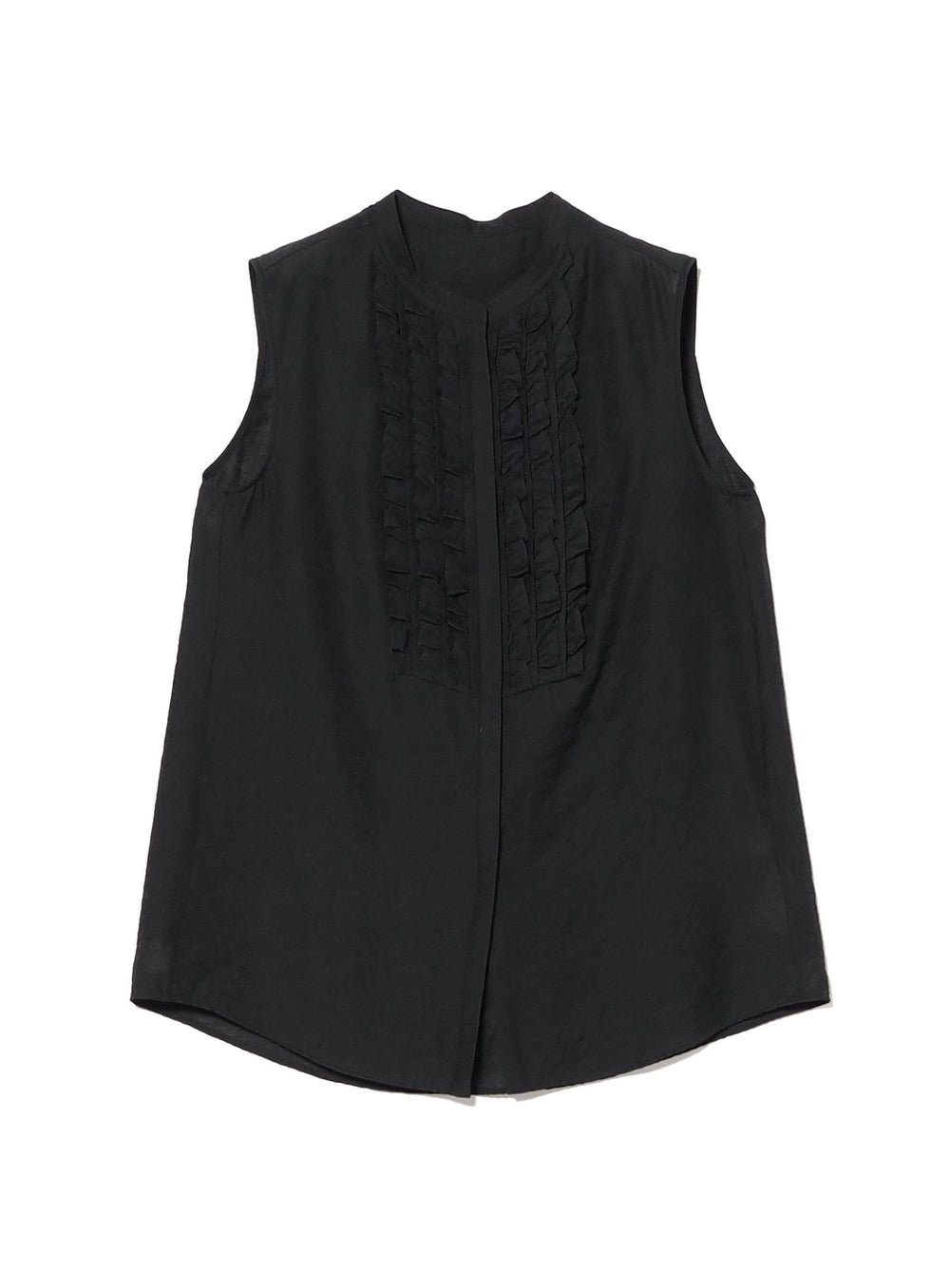 Rayon Linen Frill York Blouse
