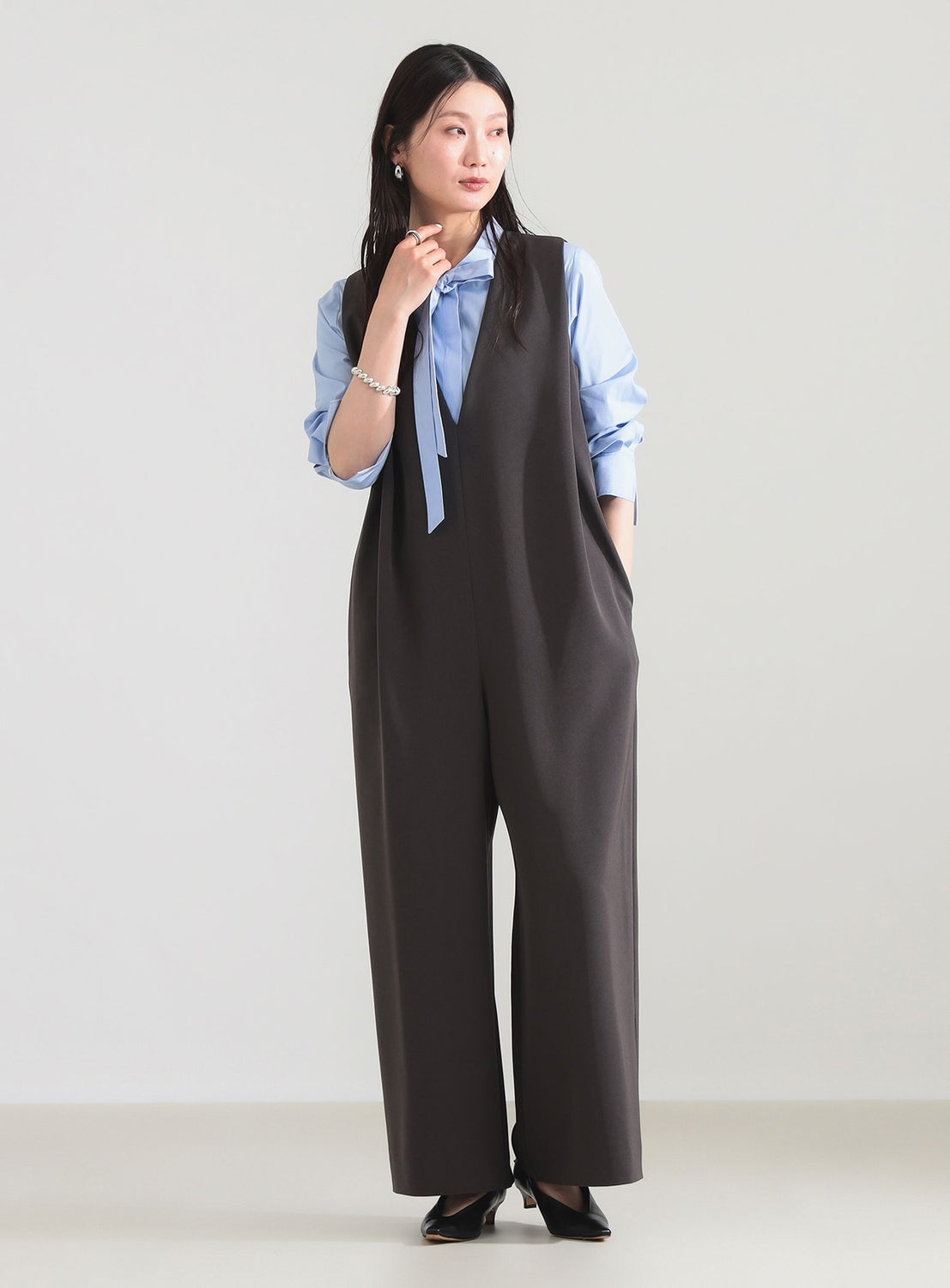Gabardine Jumpsuit