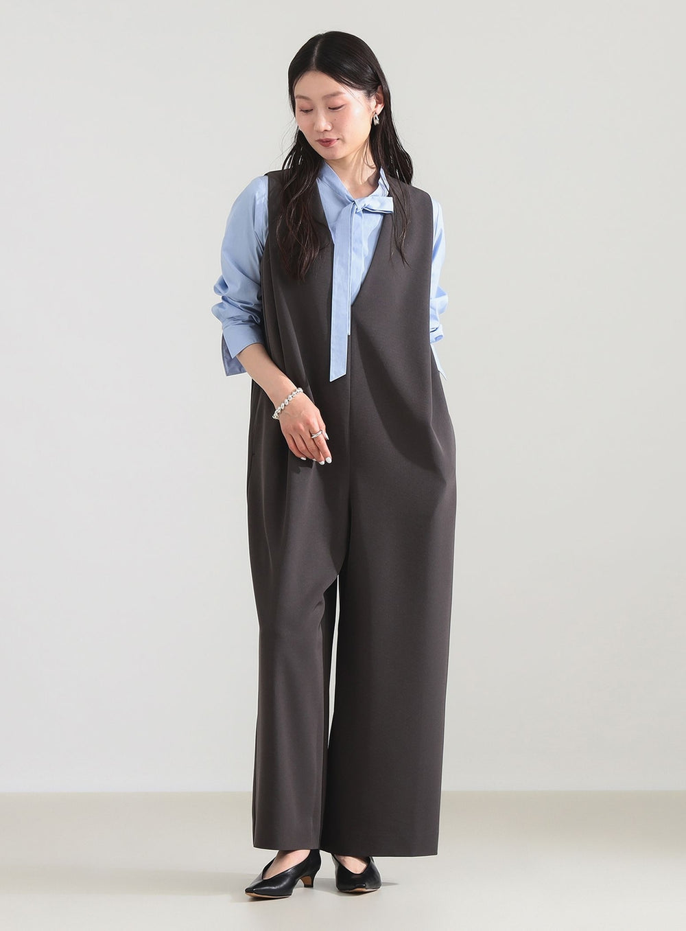 Gabardine Jumpsuit