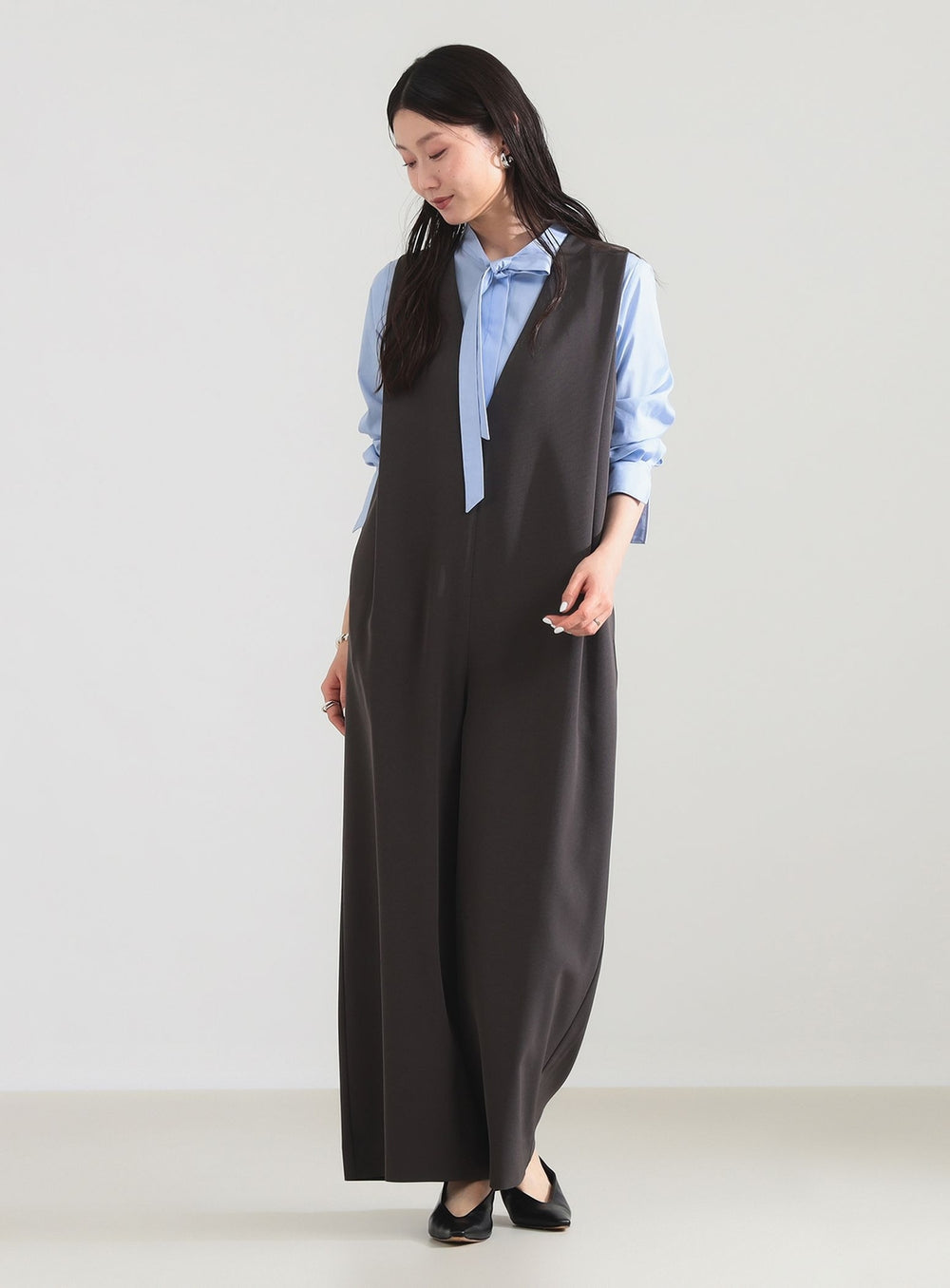 Gabardine Jumpsuit