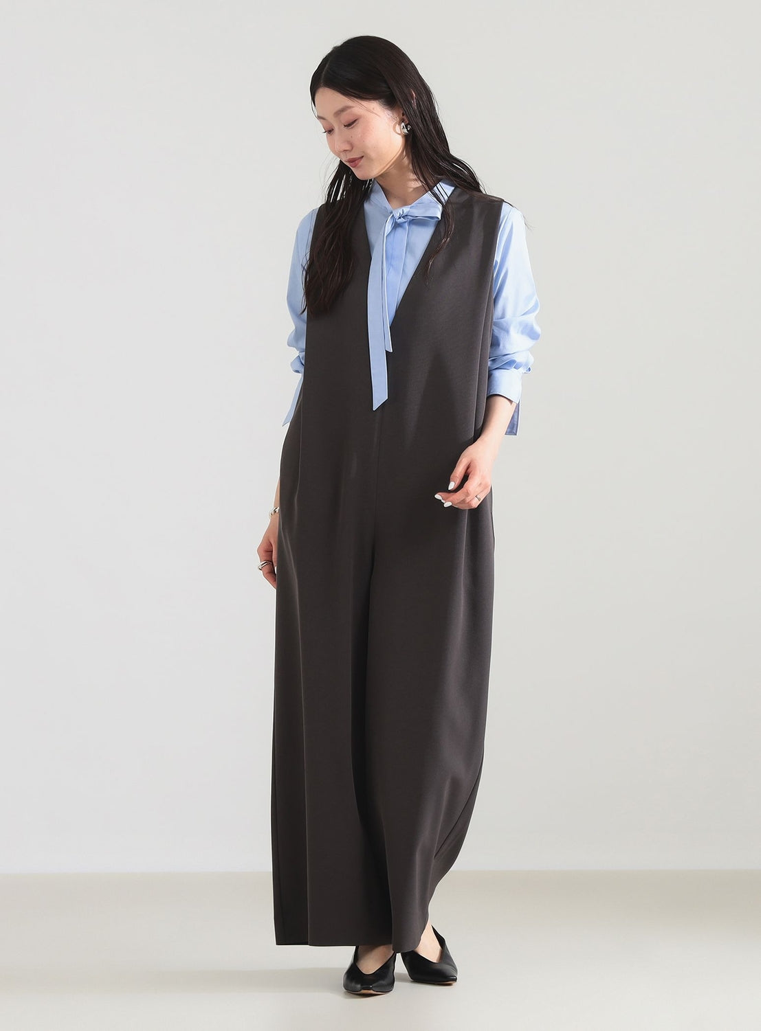 Gabardine Jumpsuit
