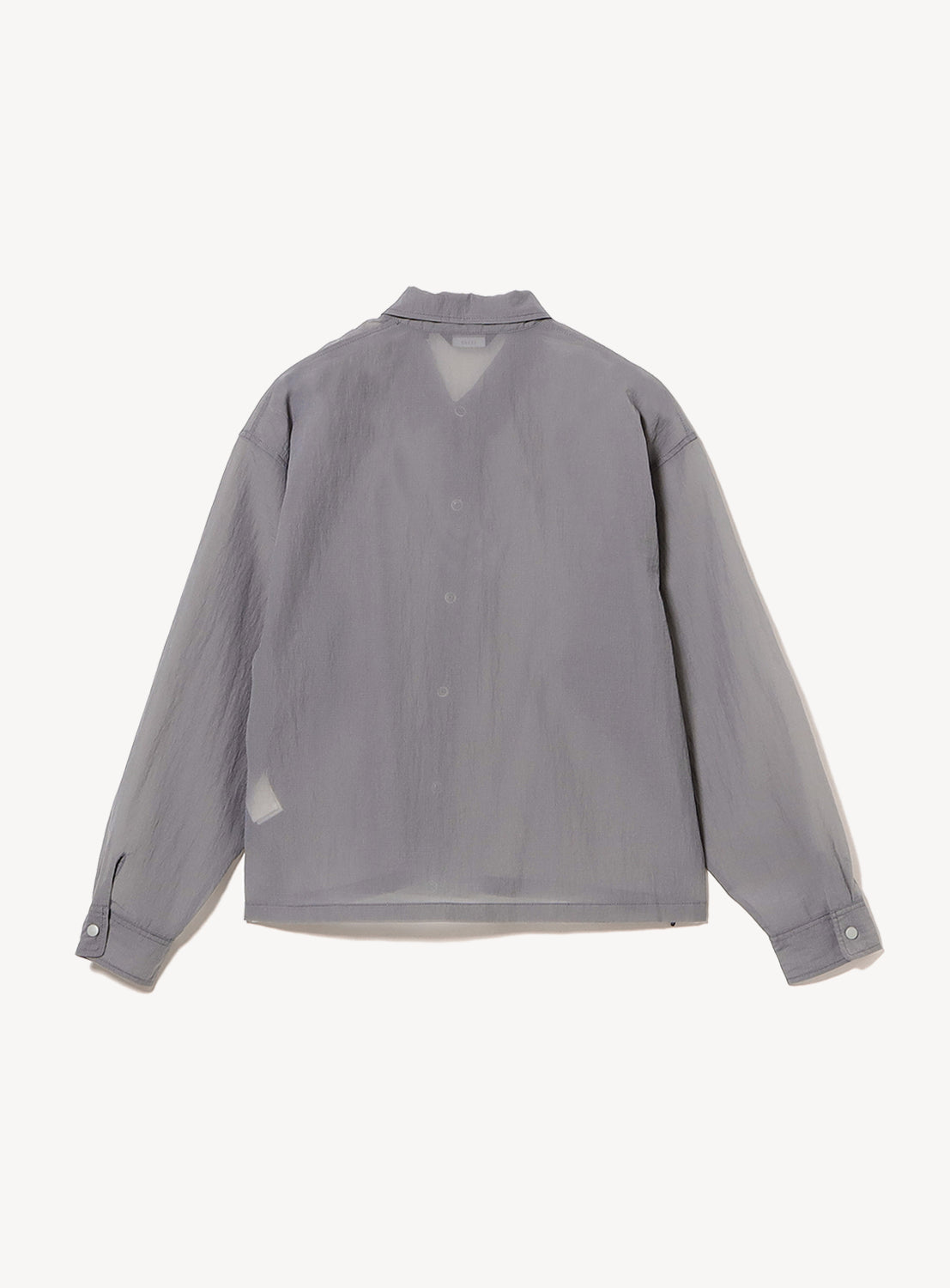 Lightweight Sheer Wide Short Coach Shirt