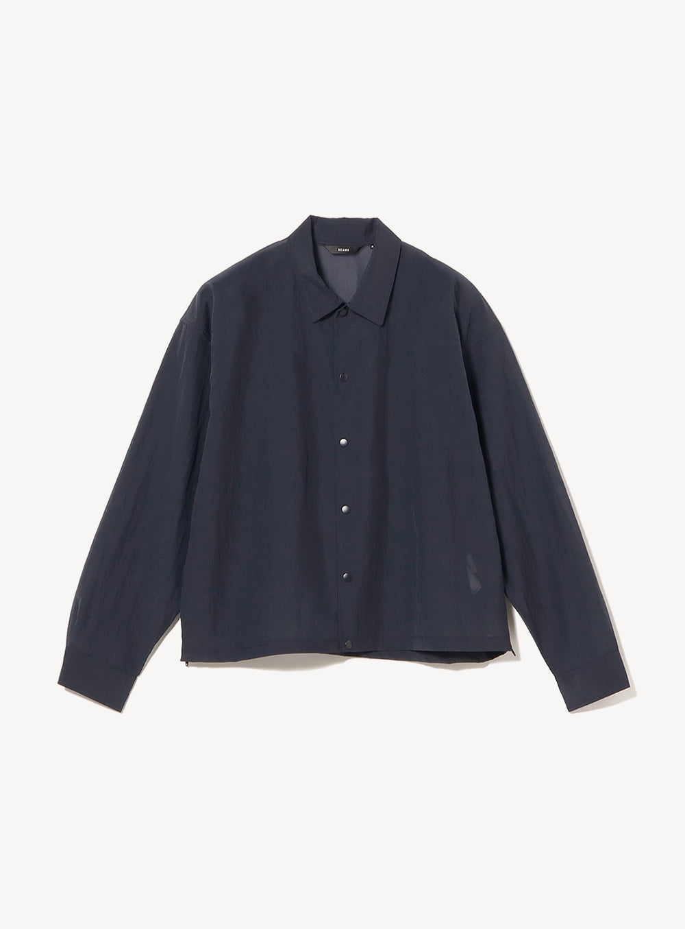 Lightweight Sheer Wide Short Coach Shirt