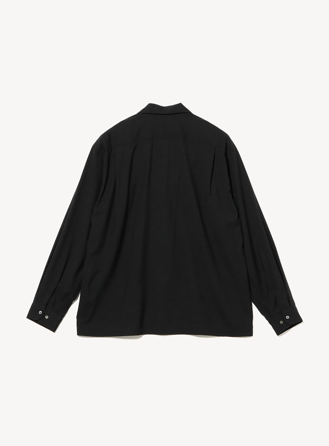 the A / Light Wool Open Collar Shirts