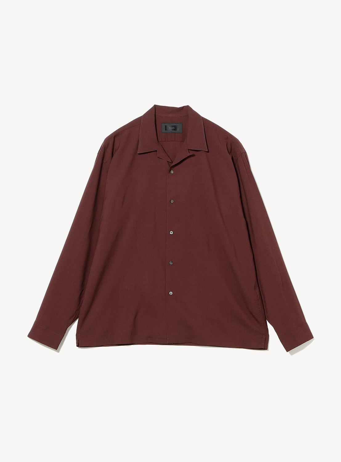 the A / Light Wool Open Collar Shirts
