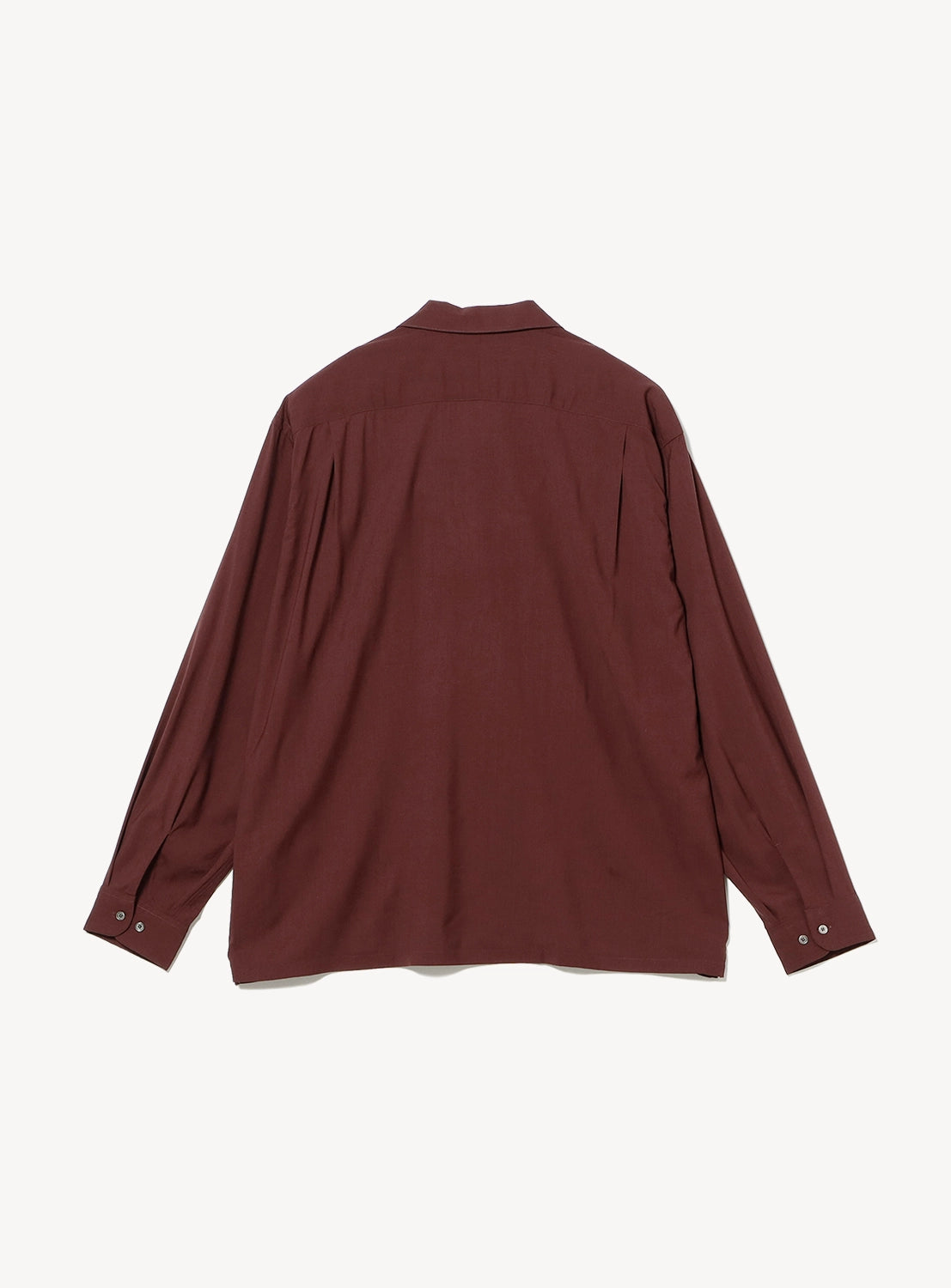 the A / Light Wool Open Collar Shirts
