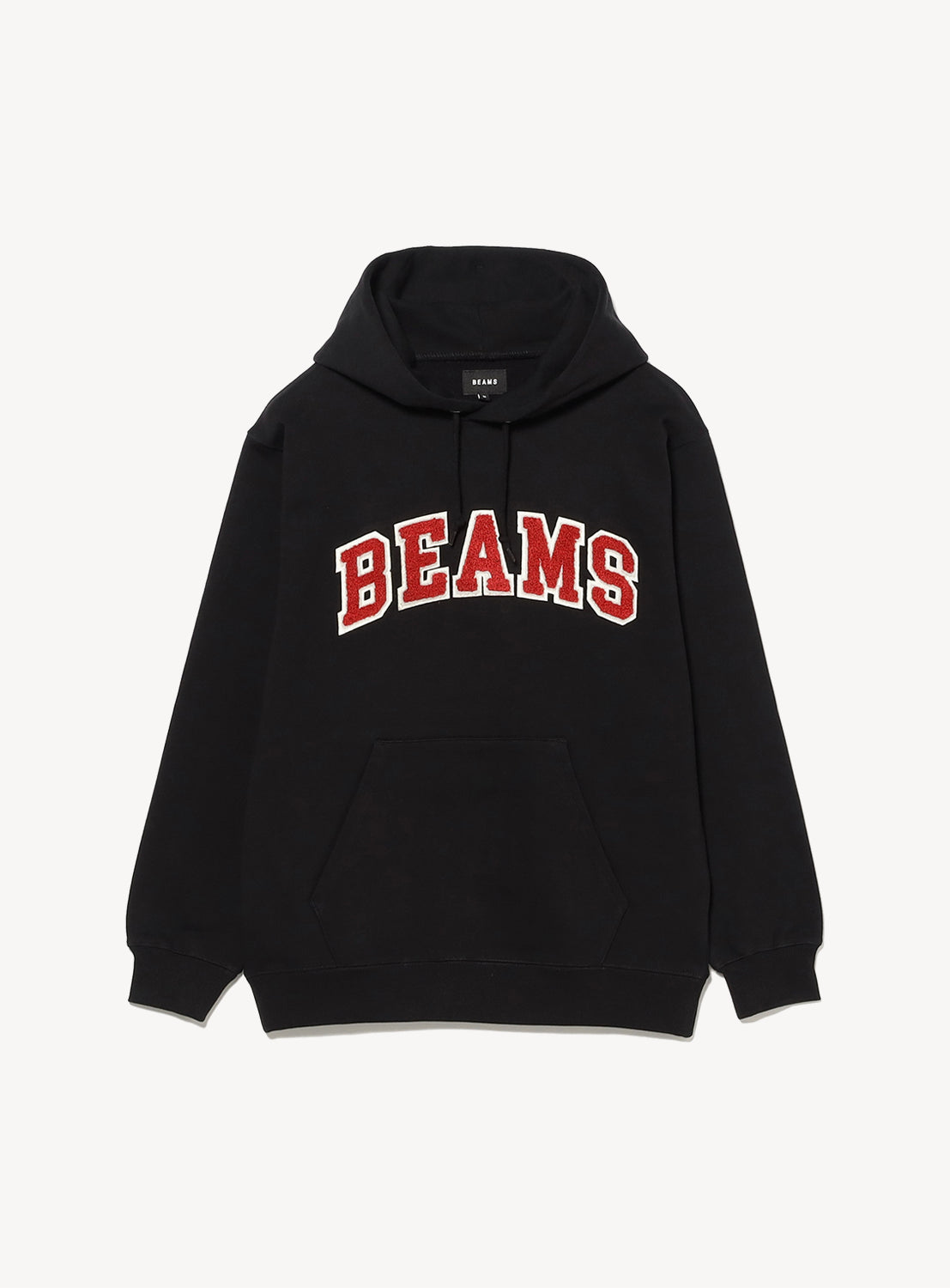 BEAMS Logo Basic Hoodie