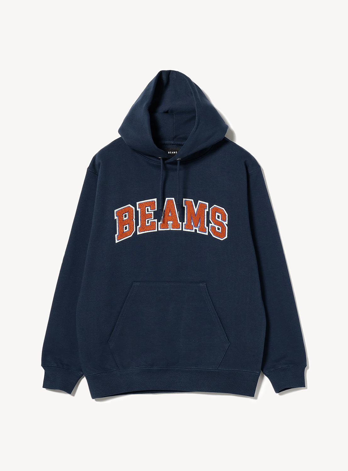 BEAMS Logo Basic Hoodie