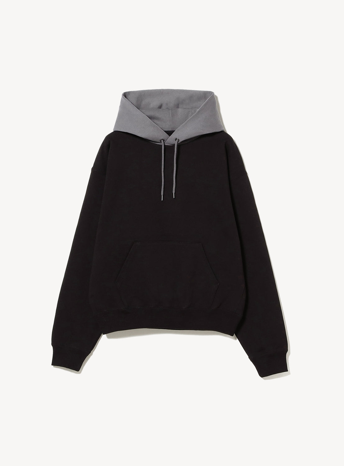 Short Color-Block Hoodie